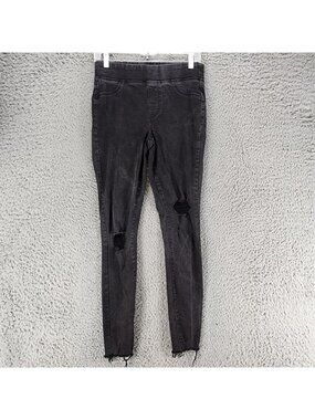 Old Navy Jeans Womens 4 Tall Black Stretch Denim Rockstar Jeggings